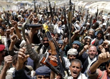 Al Houthi Rebels in Yemen