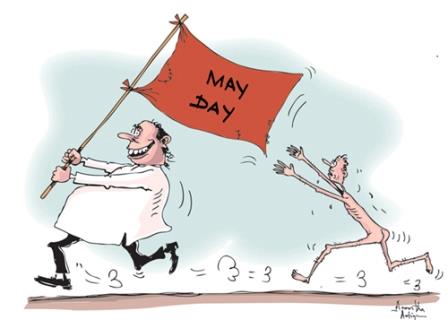 May Day Cartoon